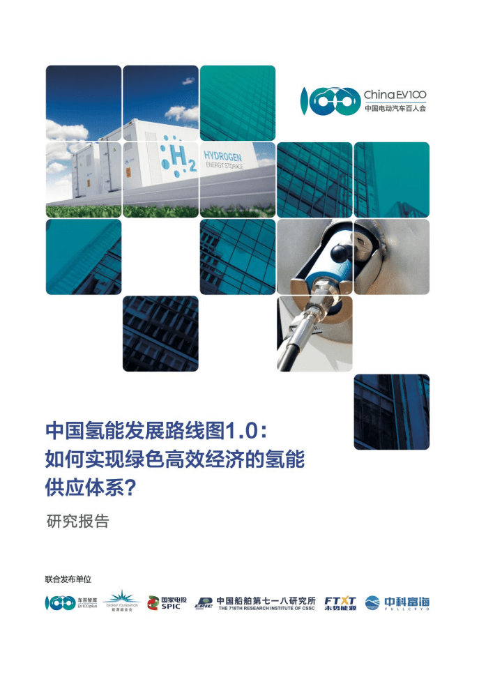 车百智库：中国氢能发展路线图1.0（2021）.pdf 第1页