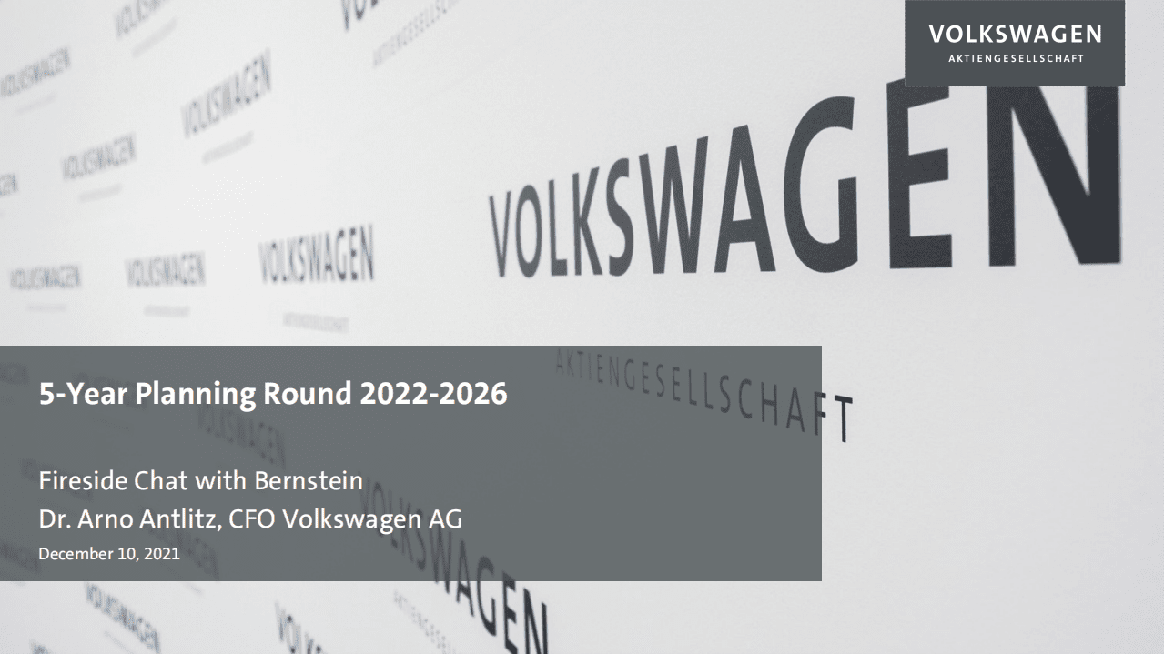 大众集团：2022-2026大众汽车集团5年规划(英文版).pdf 第1页