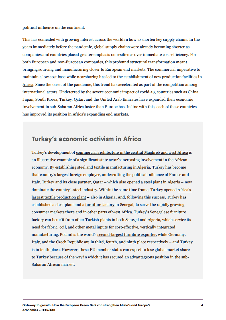 欧洲对外关系委员会：欧洲绿色协议如何加强非洲和欧洲经济（英文版）.pdf 第4页