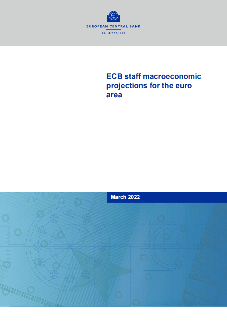 欧洲央行：欧洲央行关于欧元区宏观经济预测（2022年-2024年）（英文版）.pdf 第1页