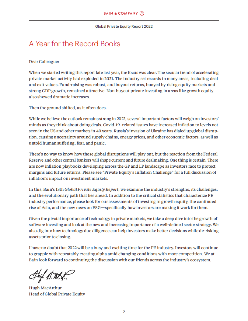 贝恩：2022年全球私募股权市场报告.pdf 第4页