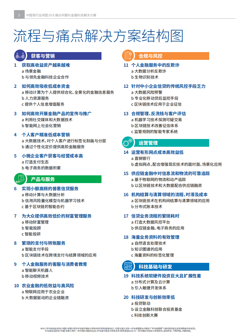 毕马威：2017年中国银行业转型20大痛点问题与金融科技解决方案.pdf 第4页