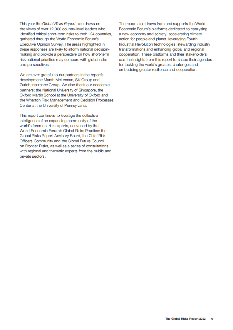 世界经济论坛：2022年全球风险报告(英文版).pdf 第5页