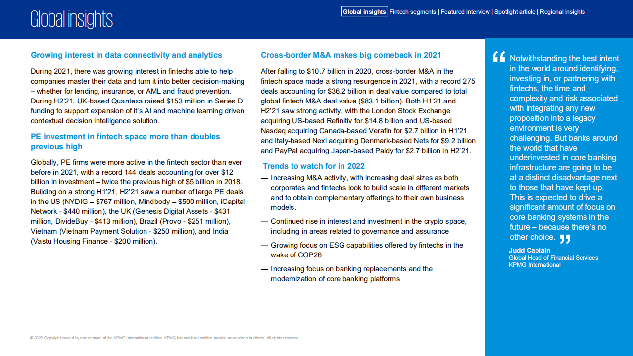 毕马威：2021年金融科技投资报告（英文版）.pdf 第6页