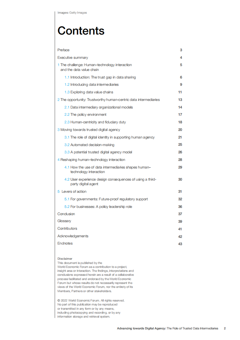 世界经济论坛：推进数字机构：数据中介的力量（英文版）.pdf 第2页