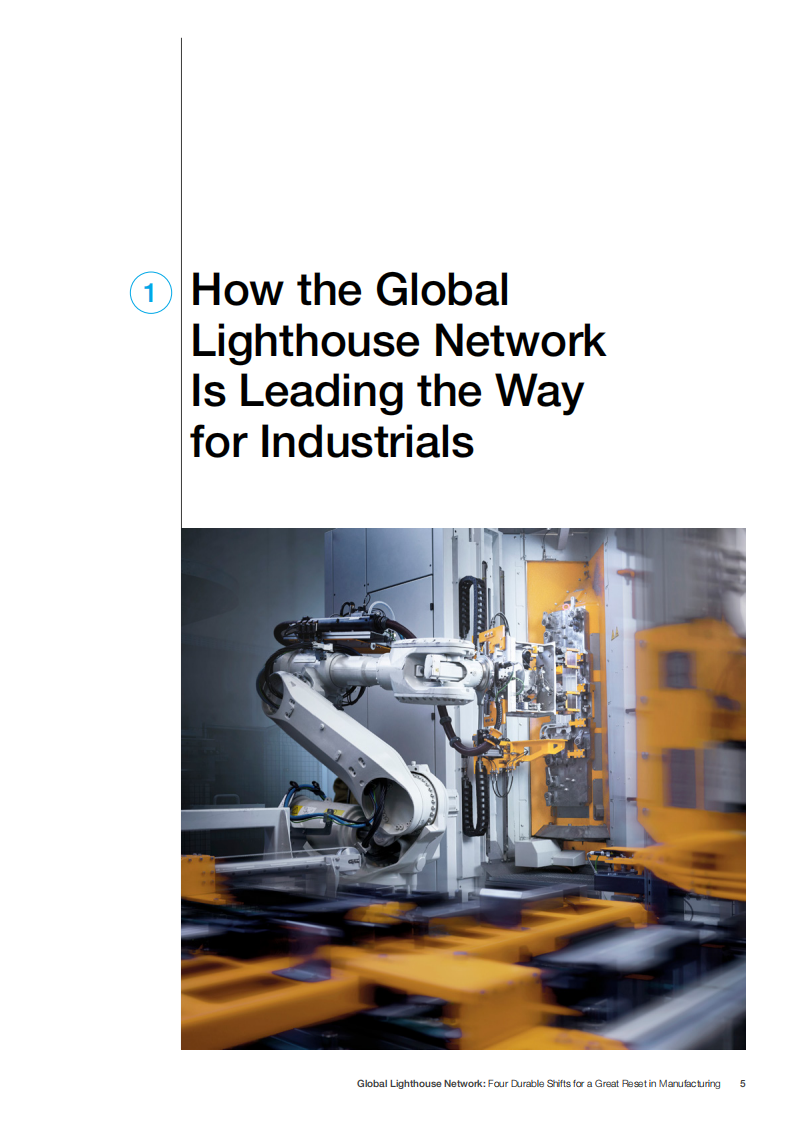 世界经济论坛&麦肯锡：全球灯塔网络-四大持久转变助力制造业实现大规模重建（2020）（英文版）.pdf 第5页
