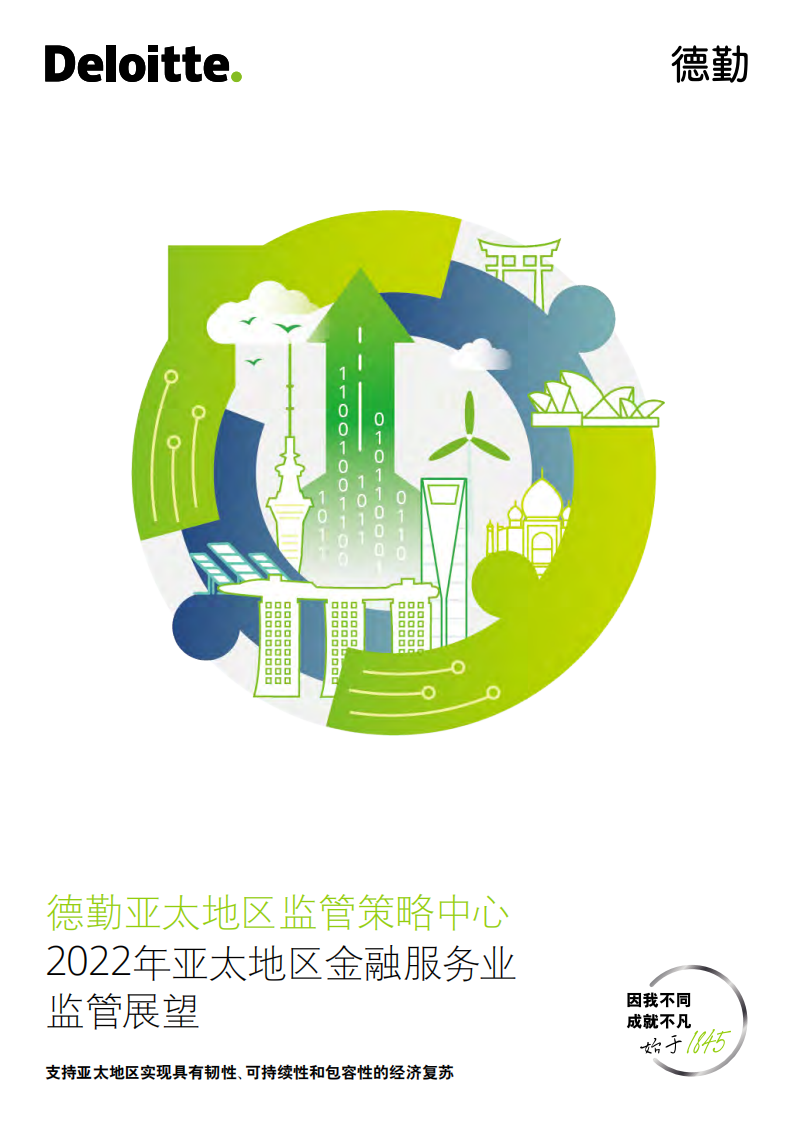 德勤：2022年亚太地区金融服务业监管展望报告.pdf 第1页