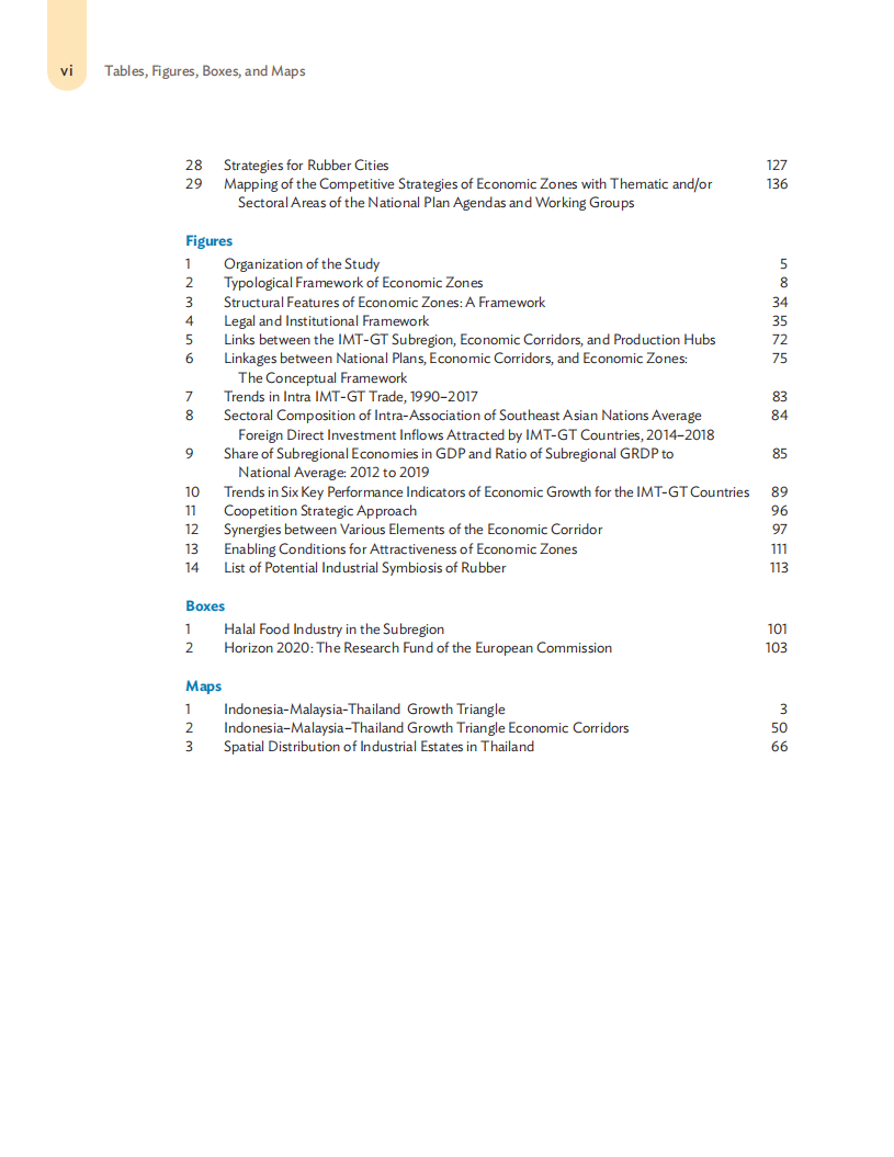 亚开行：印尼-马来西亚-泰国增长三角中的经济特区：合作机会（英文版）.pdf 第5页