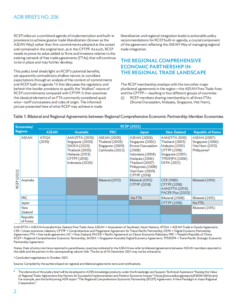 亚开行：RCEP区域全面经济伙伴关系的初步评估（英文版）.pdf 第2页