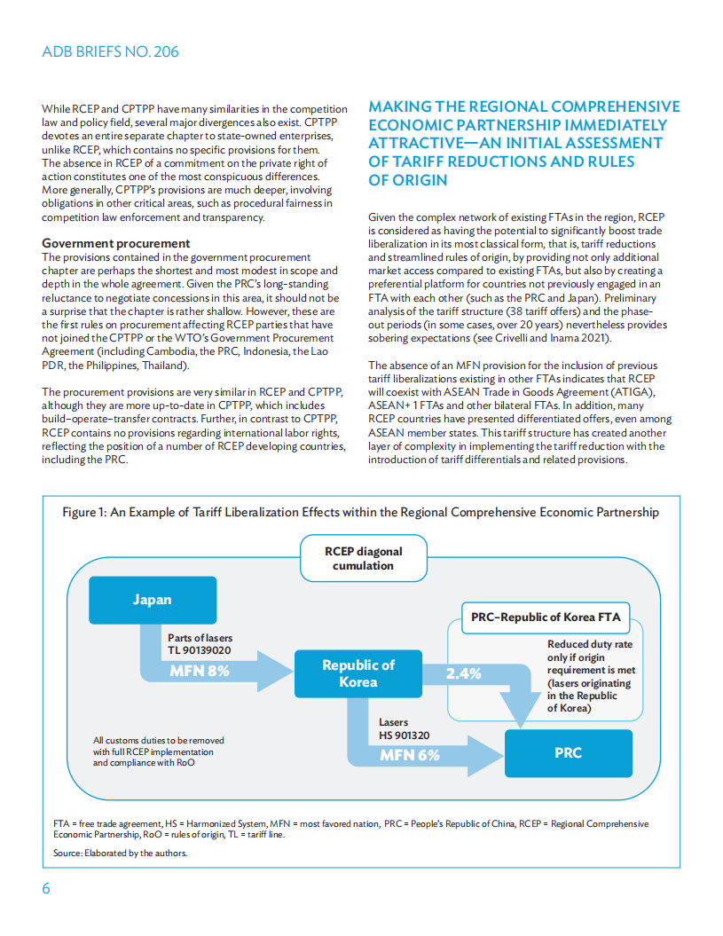 亚开行：RCEP区域全面经济伙伴关系的初步评估（英文版）.pdf 第6页