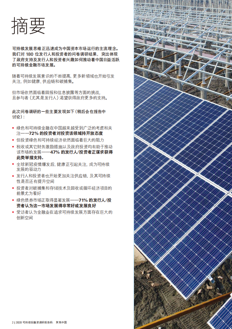 汇丰：2020 可持续投融资调研报告.pdf 第2页