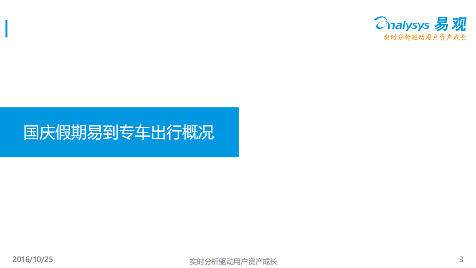 易观：2016国庆假期专车出行数据报告.pdf 第3页