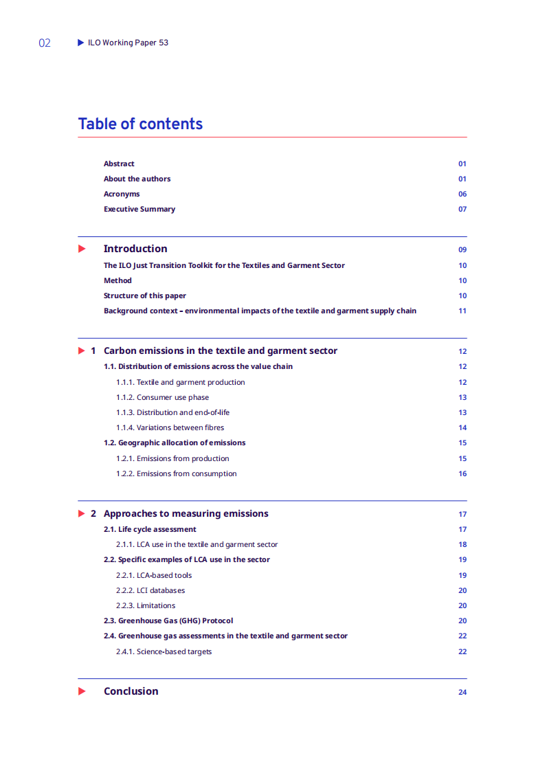 国际劳工组织（ILO）：采取气候行动——测量亚洲服装行业的碳排放（英文版）.pdf 第4页
