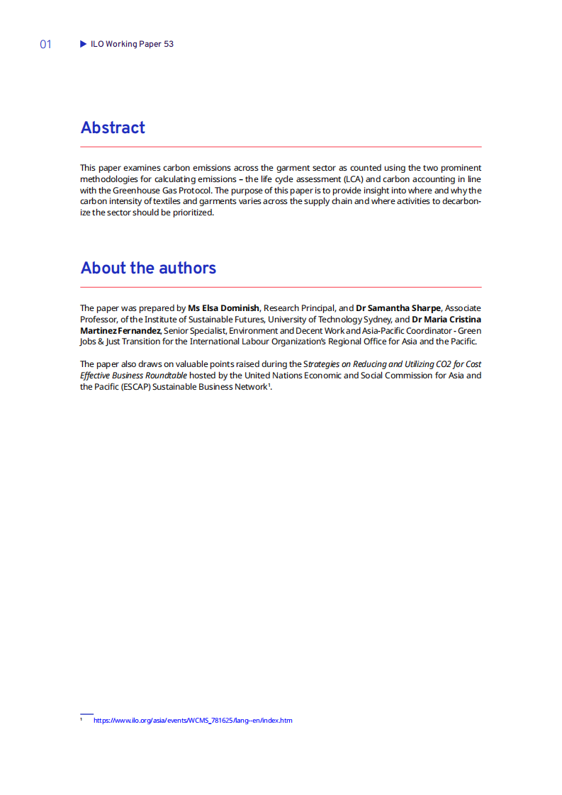 国际劳工组织（ILO）：采取气候行动——测量亚洲服装行业的碳排放（英文版）.pdf 第3页