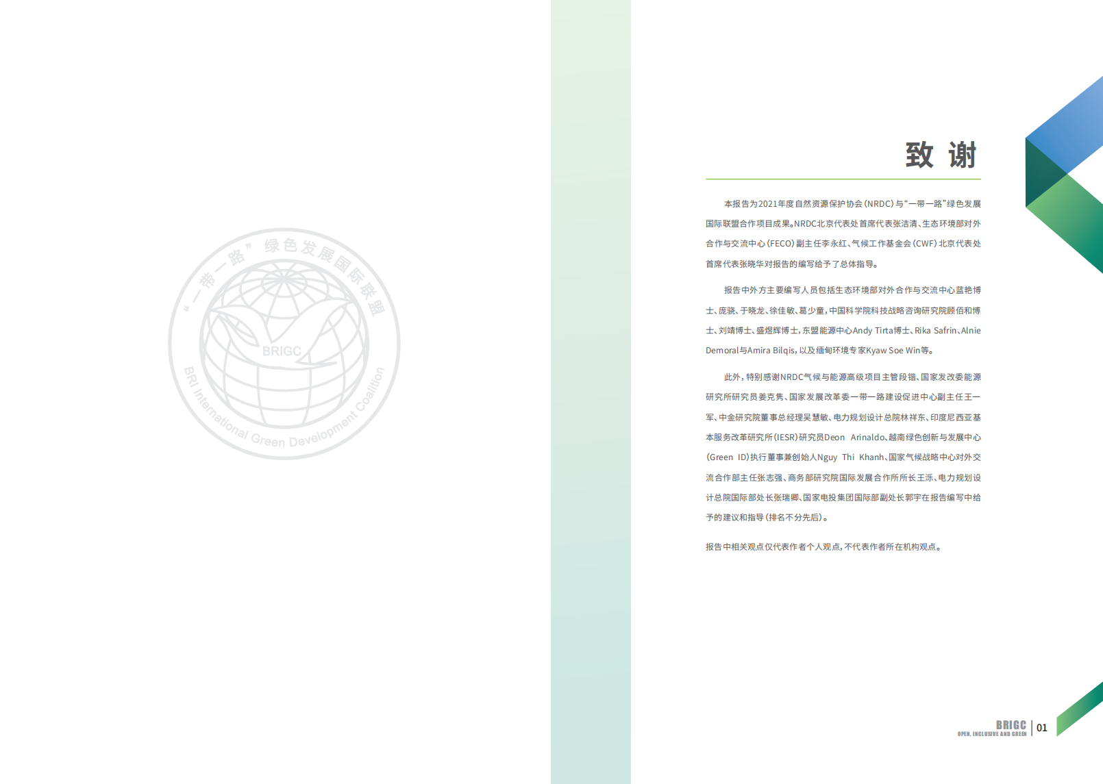 NRDC：“一带一路”倡议下东盟国家绿色低碳转型——潜力与机遇（2022）.pdf 第2页