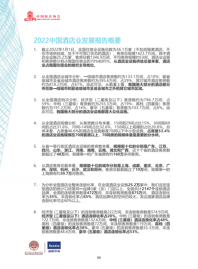 中国饭店协会：2022年中国酒店业发展报告.pdf 第5页