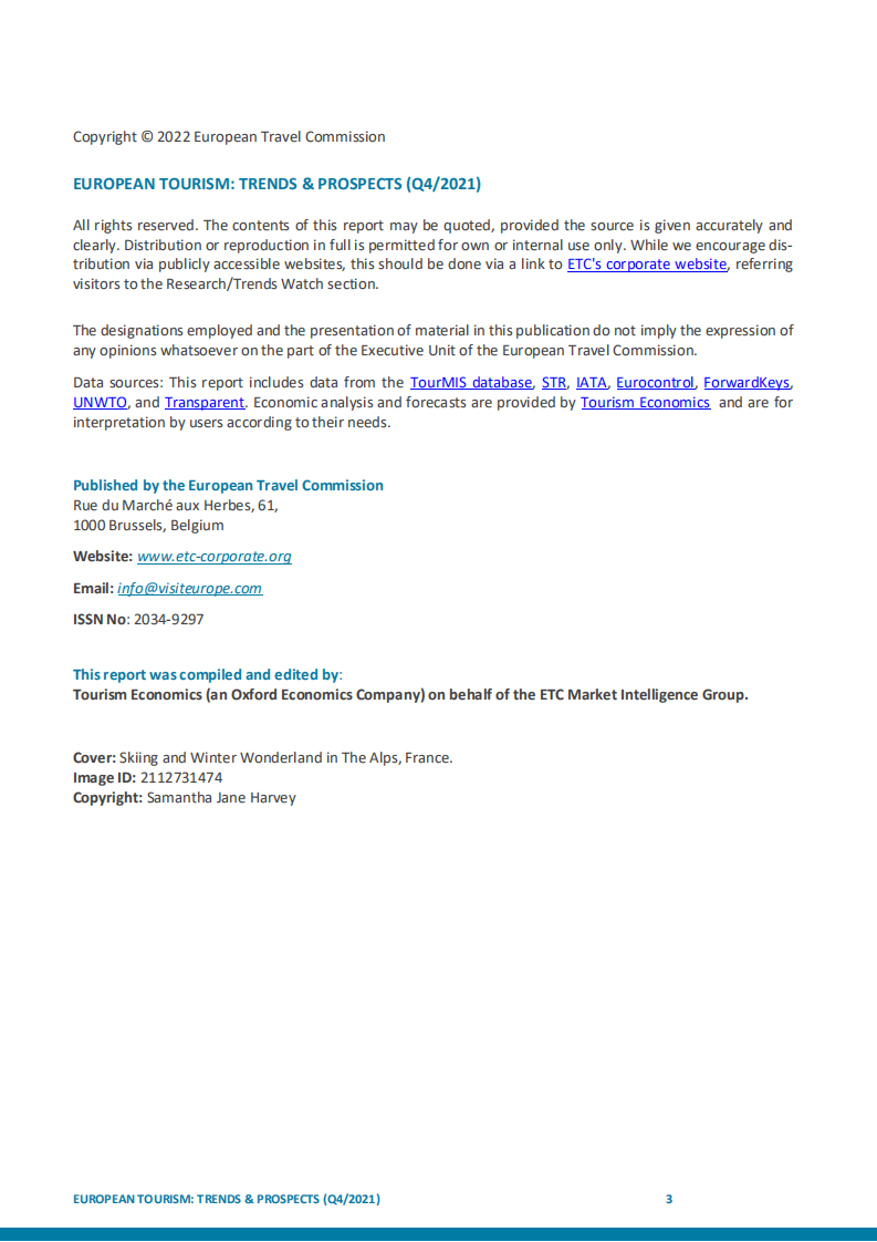 牛津经济研究院：2022年欧洲旅游业&mdash;&mdash;趋势与前景（2021年第4季度）（英文版）.pdf 第3页