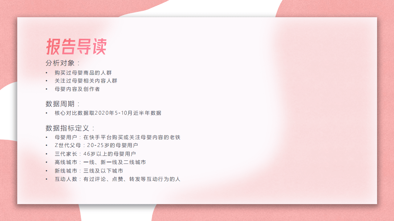快手：2020年快手母婴行业数据价值报告.pdf 第2页