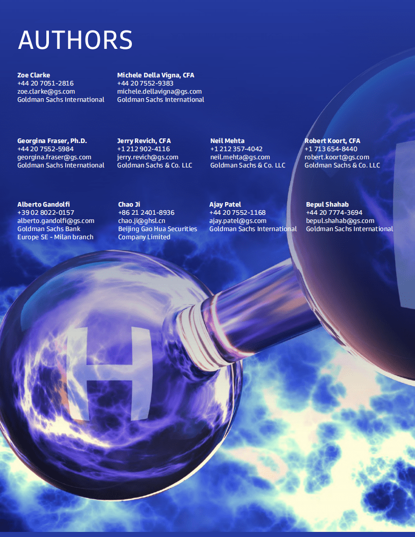 高盛：碳经济学深度报告：清洁氢革命（英文版）.pdf 第2页