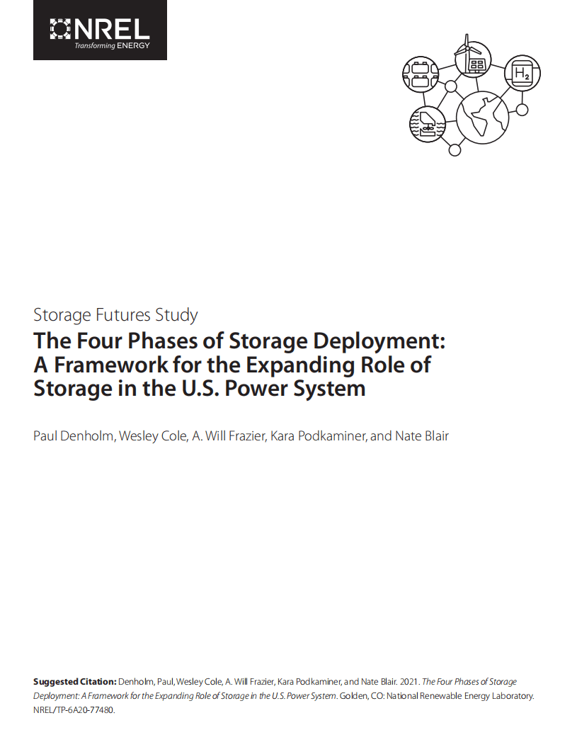 NREL：202101公用事业规模储能部署的四个阶段&mdash;&mdash;美国电力系统中储能作用不断扩大的框架（英文版）.pdf 第2页