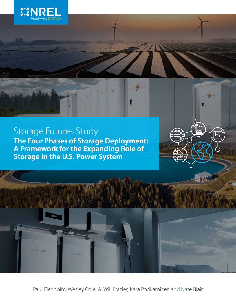 NREL：202101公用事业规模储能部署的四个阶段&mdash;&mdash;美国电力系统中储能作用不断扩大的框架（英文版）.pdf 第1页