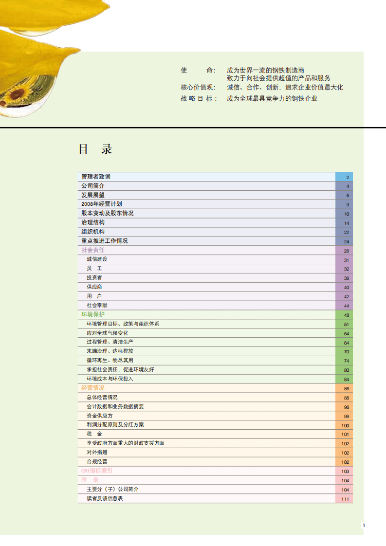 宝钢股份：2007年可持续发展报告.pdf 第3页
