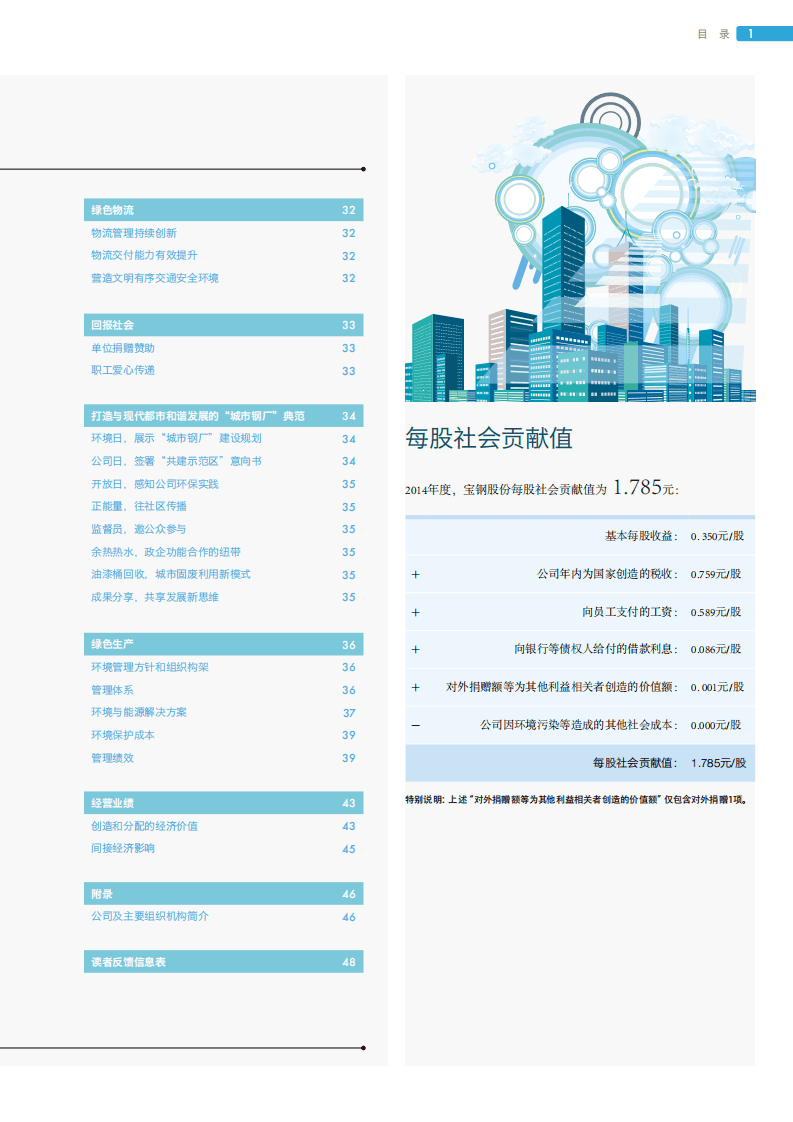 宝钢股份：2014年可持续发展报告.pdf 第3页