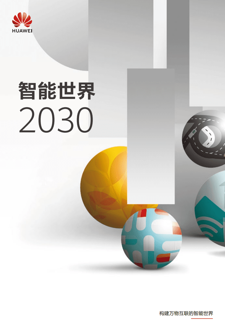 华为：智能世界2030，构建万物互联的智能世界（完整版）.pdf 第1页