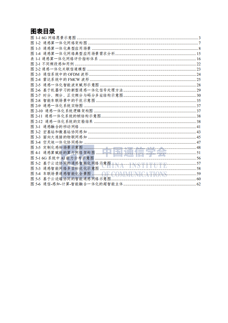 中国通信学会：通感算一体化网络前沿报告（2021年）.pdf 第4页