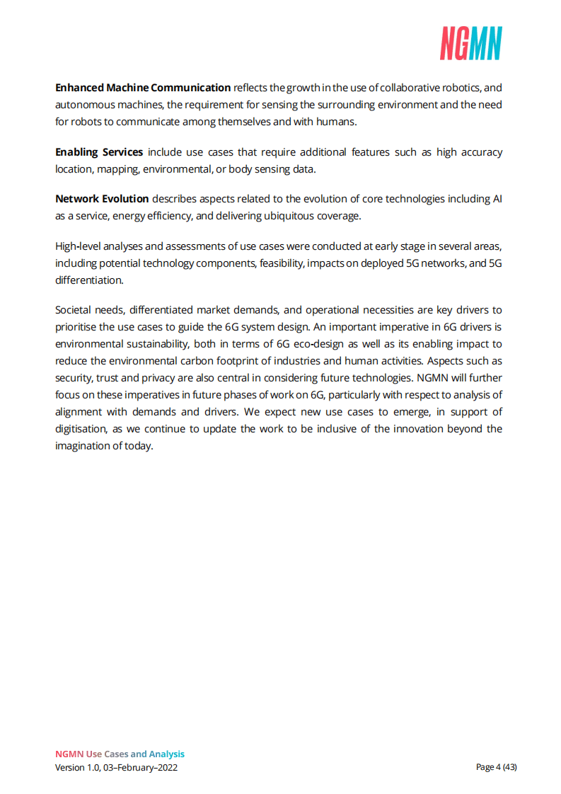 NGMN Alliance：6G应用场景与分析白皮书（英文版）.pdf 第5页