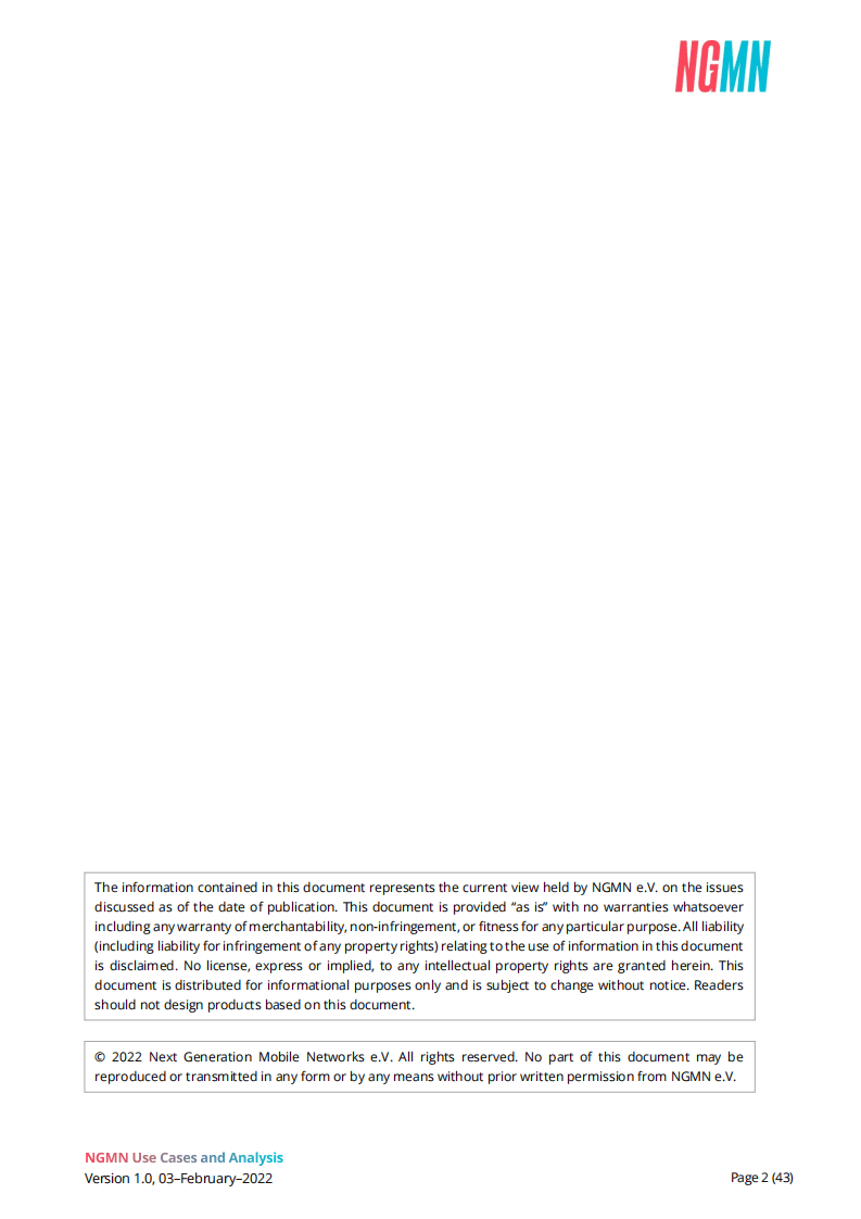 NGMN Alliance：6G应用场景与分析白皮书（英文版）.pdf 第3页