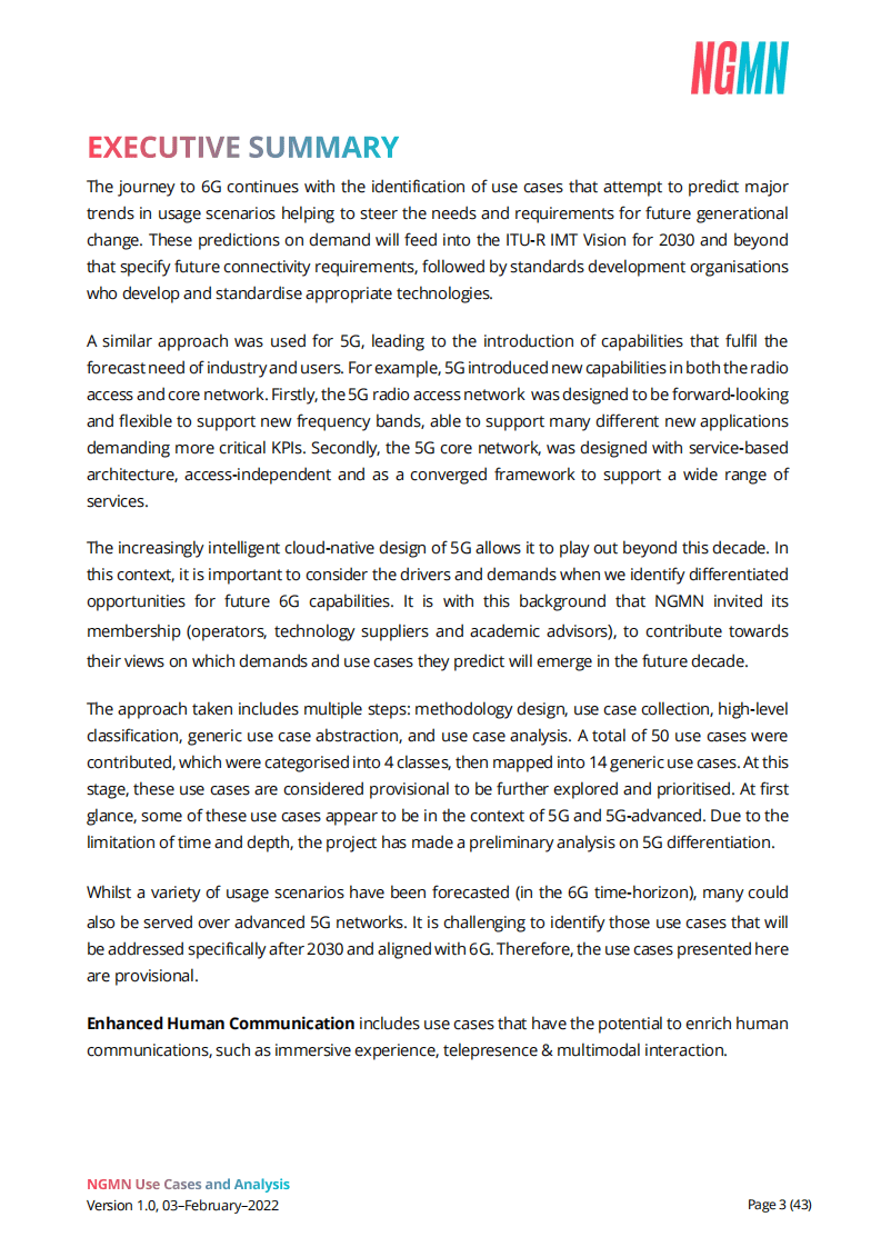 NGMN Alliance：6G应用场景与分析白皮书（英文版）.pdf 第4页