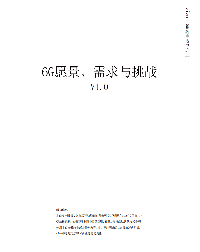 vivo通信研究院：2020年6G愿景-需求与挑战白皮书.pdf 第2页