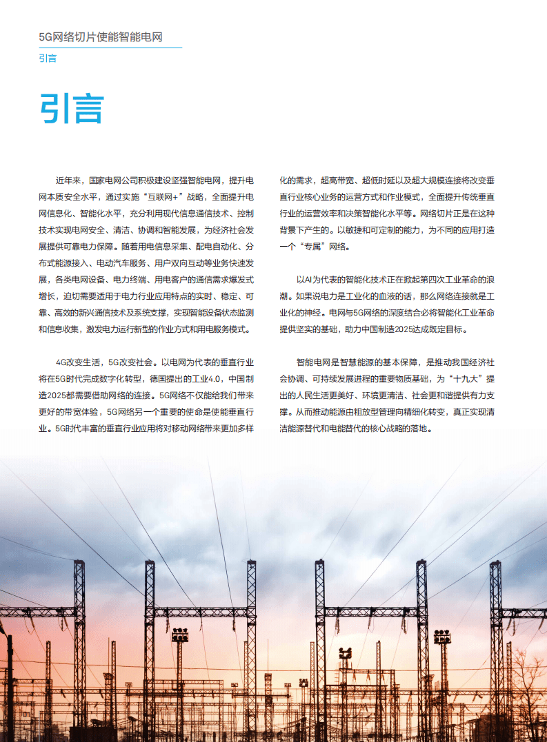 中国电信&华为：5G网络切片使能智能电网.pdf 第4页