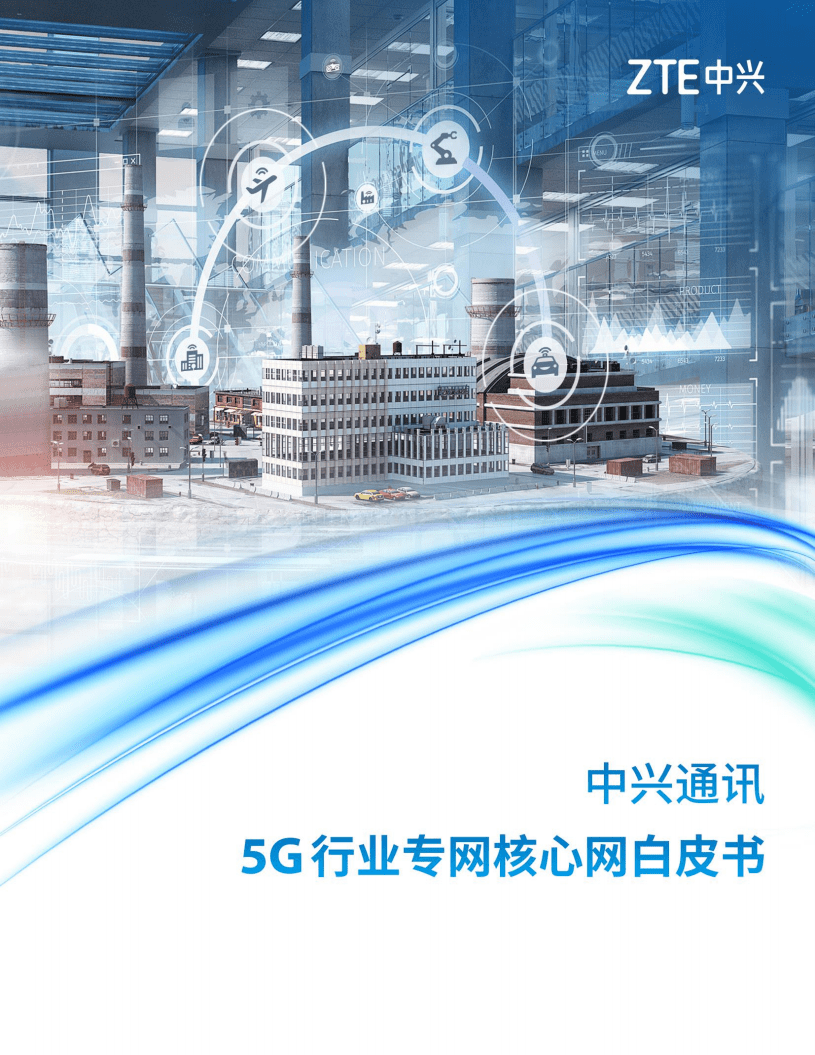 中兴通讯：2021年5G行业专网核心网白皮书.pdf 第1页