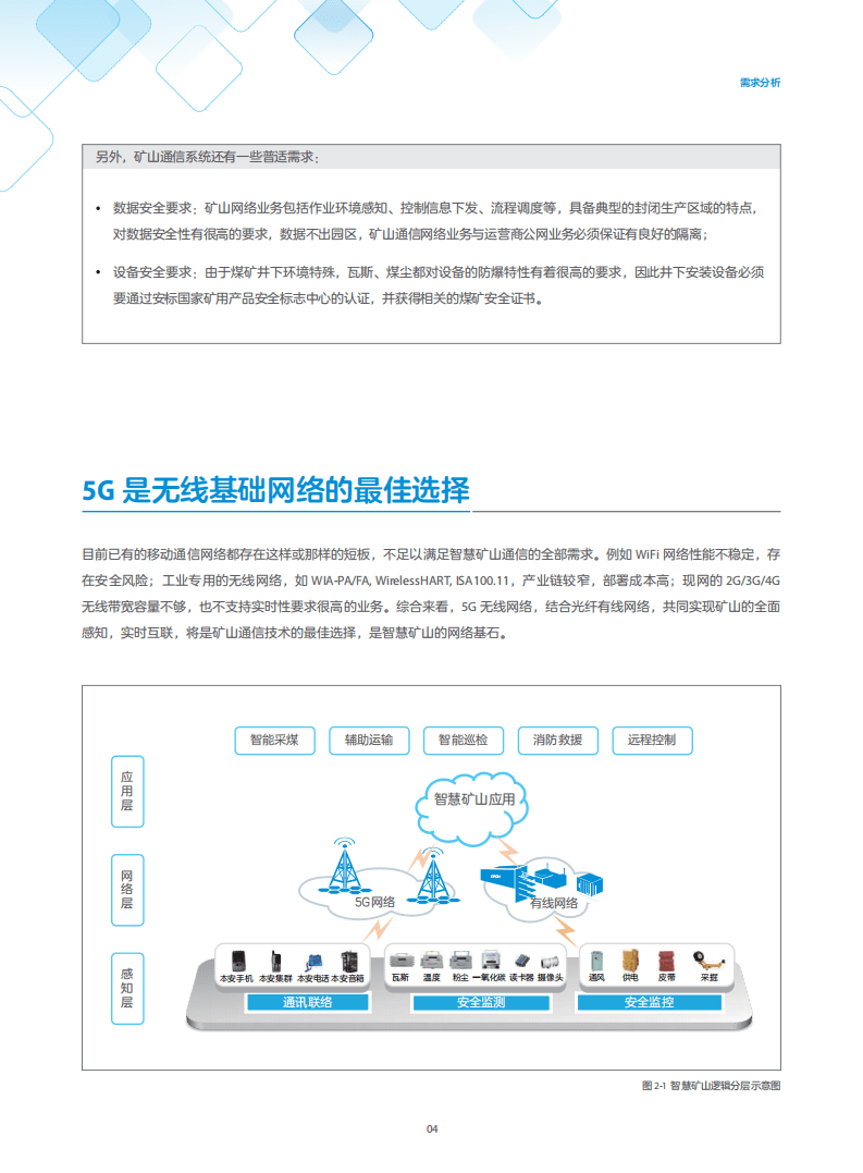 中兴通讯：2020年5G智慧矿山网络解决方案白皮书.pdf 第6页