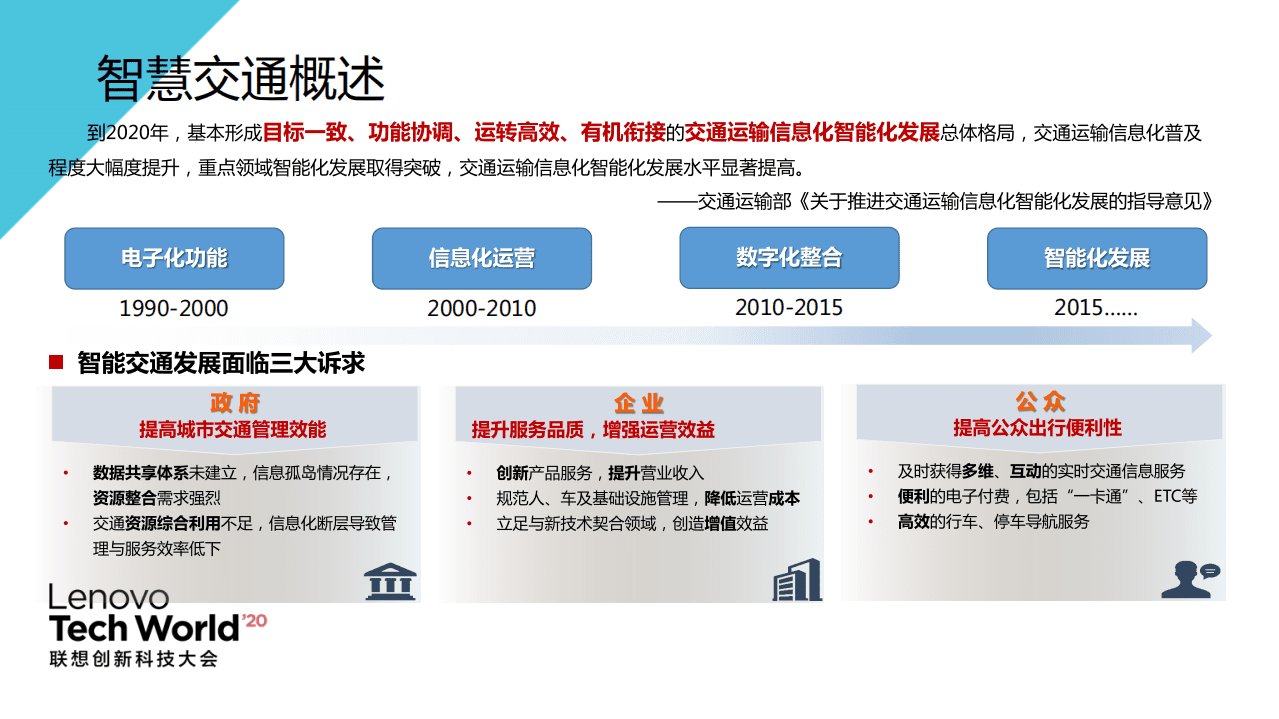 联想创新科技大会：智慧交通解决方案.pdf 第2页
