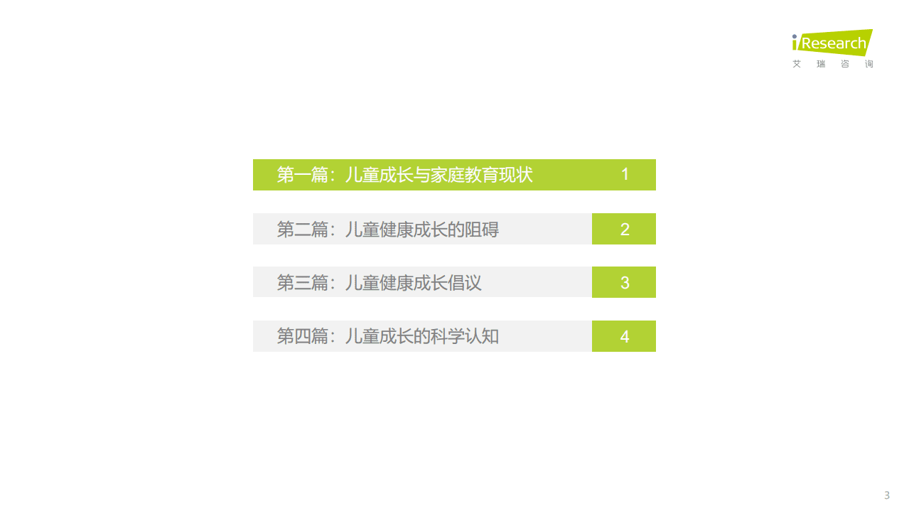 艾瑞咨询：2022年中国儿童健康成长白皮书.pdf 第3页