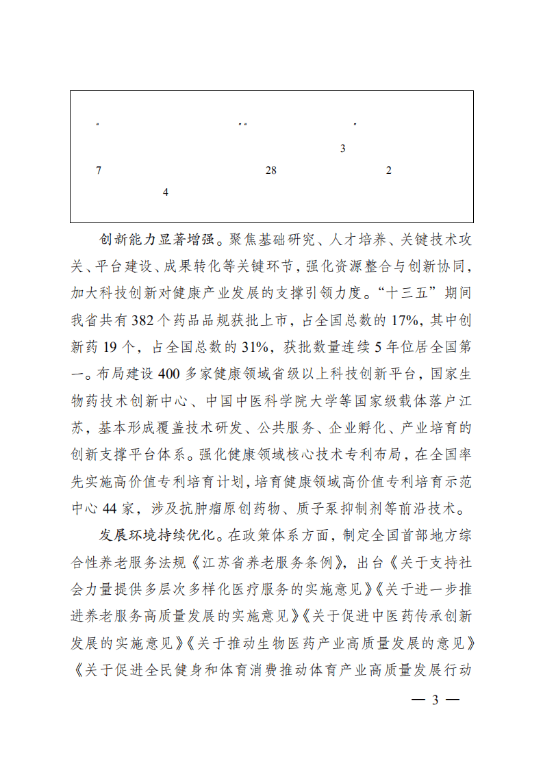 江苏省&ldquo;十四五&rdquo;健康产业发展规划.pdf 第6页