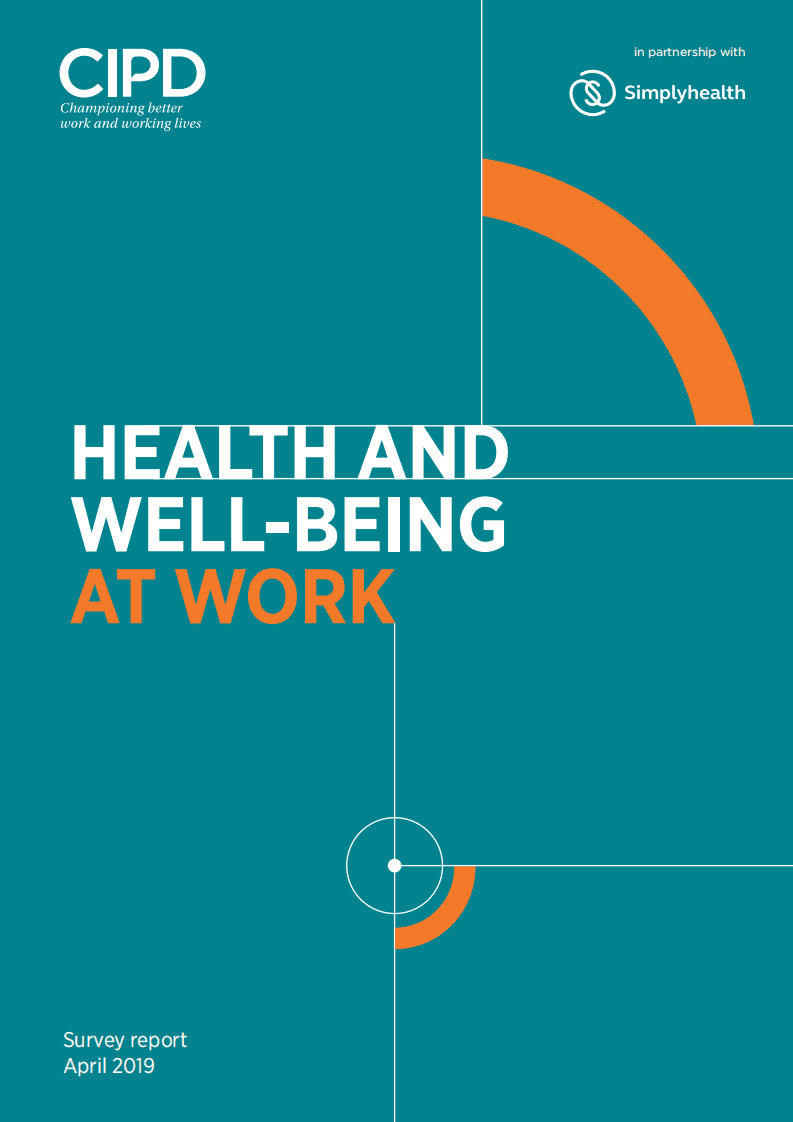 CIPD：工作中的健康和幸福感（英文版）.pdf 第1页