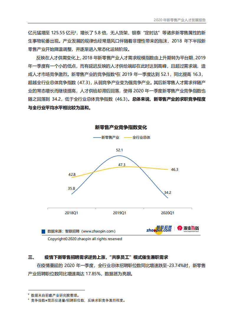 智联招聘：2020年新零售产业人才发展报告.pdf 第3页