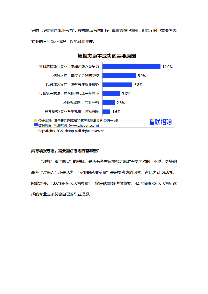 智联招聘：2022年大学生就业前景研判及高考志愿填报攻略报告.pdf 第3页