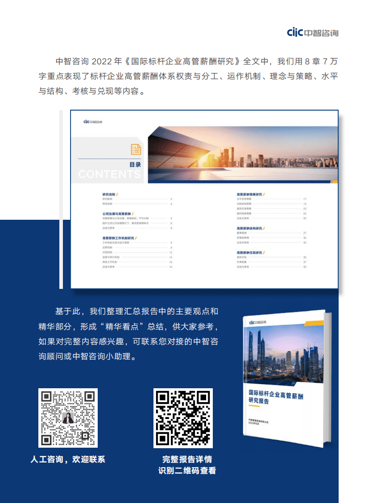 中智咨询：2022国际标杆企业高管薪酬研究报告-精华看点.pdf 第4页