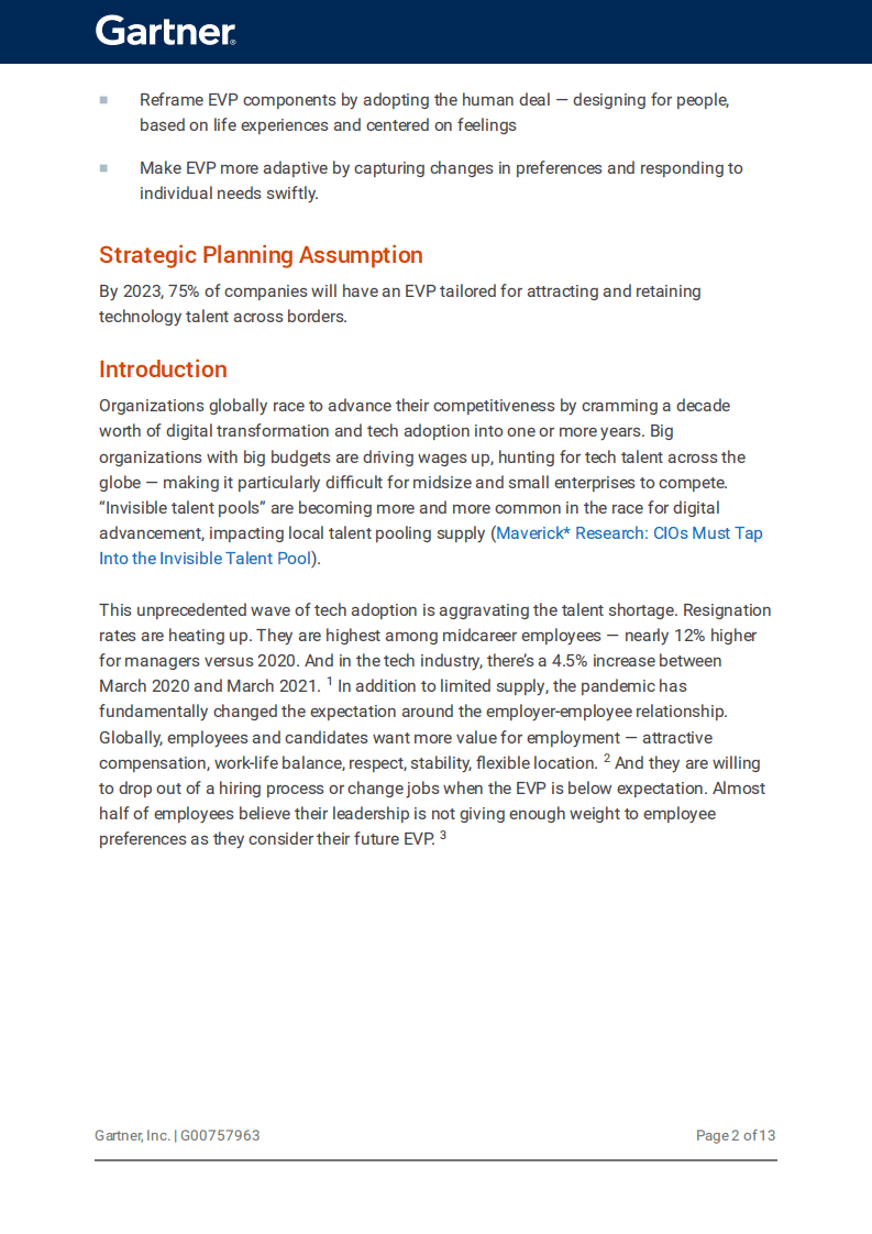 gartner：首席信息官必须重塑其IT就业价值主张，以争夺顶尖人才（英文版）.pdf 第3页
