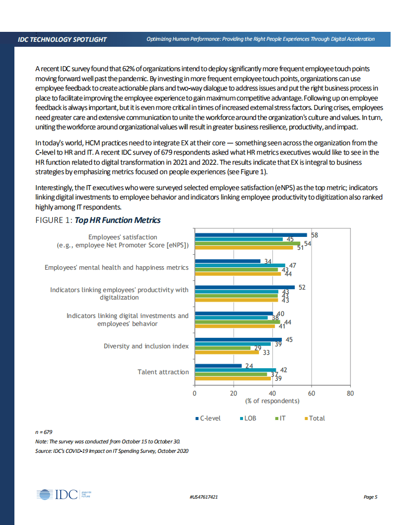 IDC：加速数字化转型提供良好员工体验（英文版）.pdf 第5页
