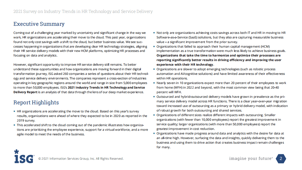 ISG：2021年人力资源HR技术和服务趋势报告（英文版）.pdf 第2页