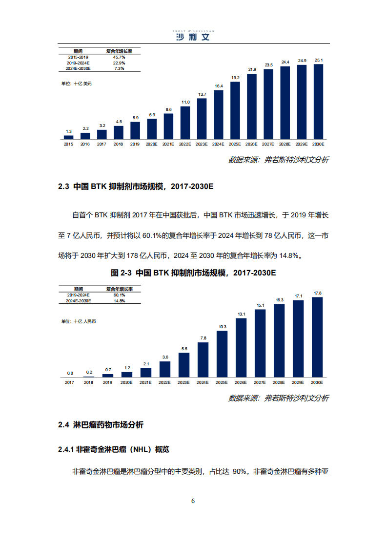 沙利文：BTK小分子靶向药物市场研究报告（2021）.pdf 第6页