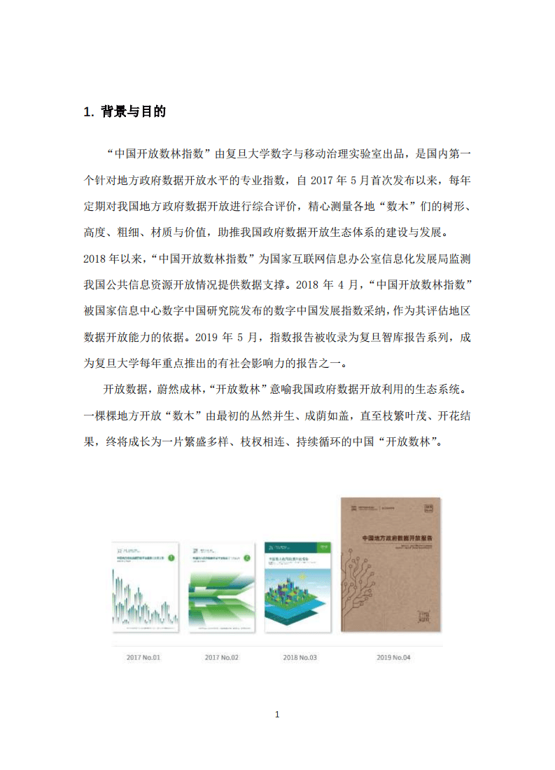 复旦发展研究院：2019中国地方政府数据开放报告.pdf 第5页