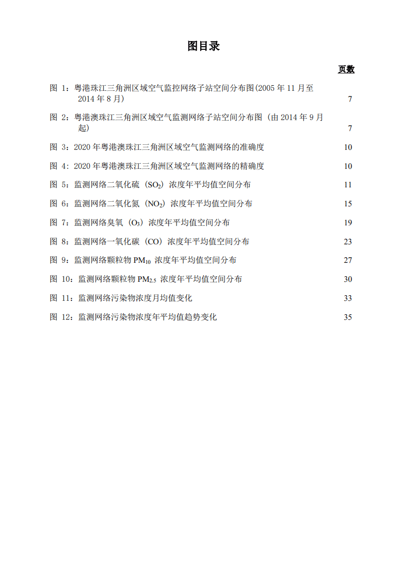 广东省生态环境监测中心：粤港澳珠江三角洲区域空气监测网络2020年监测结果报告.pdf 第5页