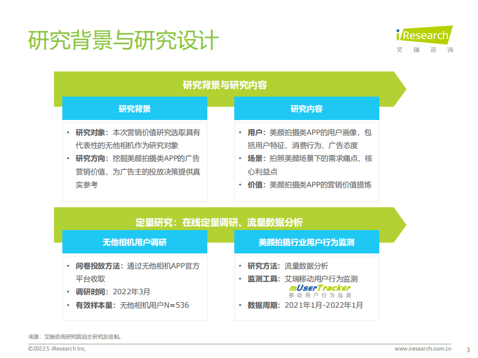 艾瑞咨询：2022年中国美颜拍摄类APP用户营销价值洞察报告.pdf 第3页